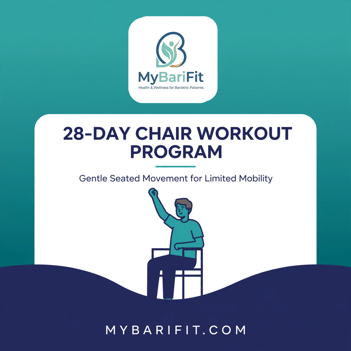 28-Day Chair Workout Program for Limited Mobility