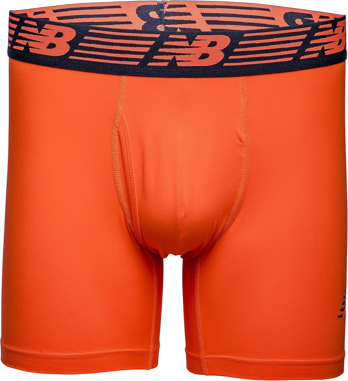 New Balance Men'S 6" Boxer Brief Fly Front with Pouch, 3-Pack